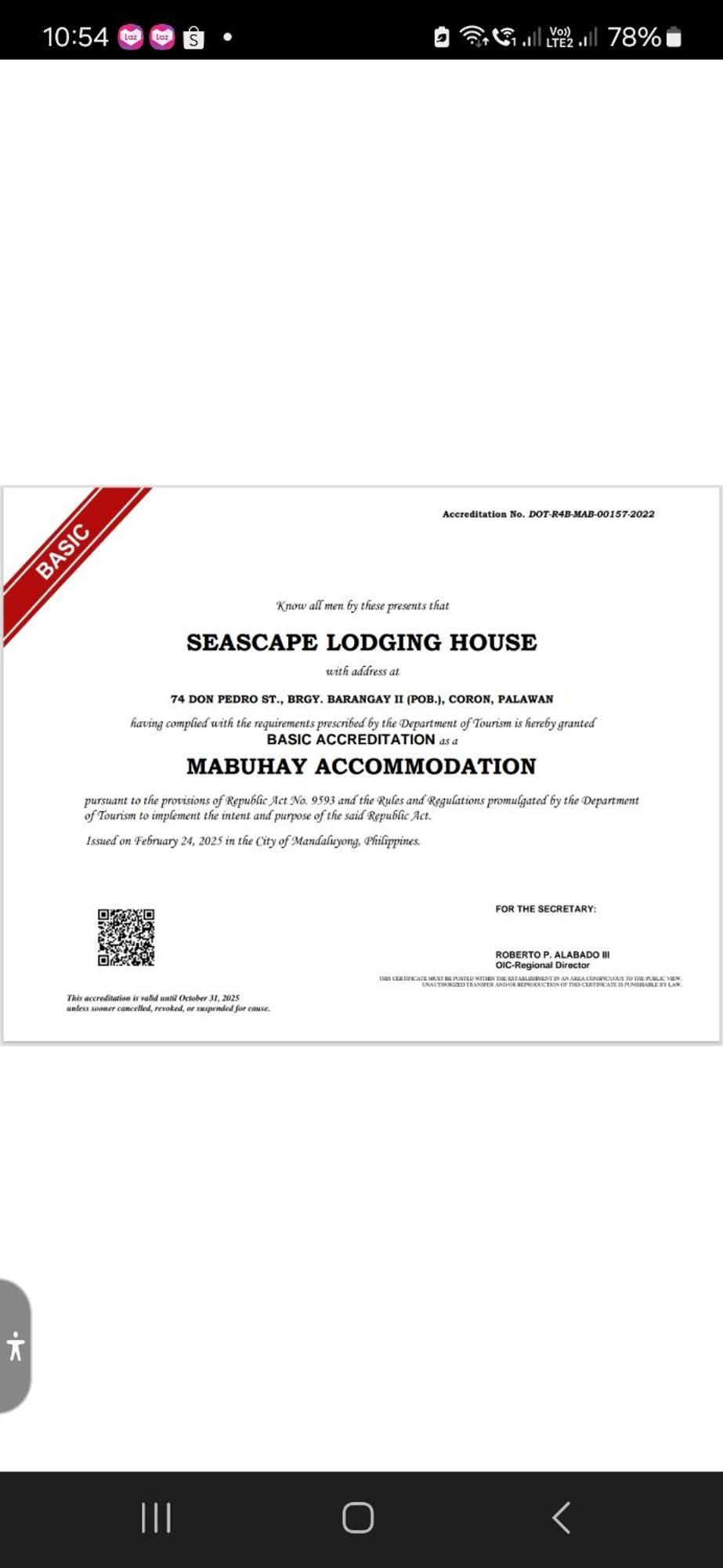 Seascape Lodging House Coron Dış mekan fotoğraf